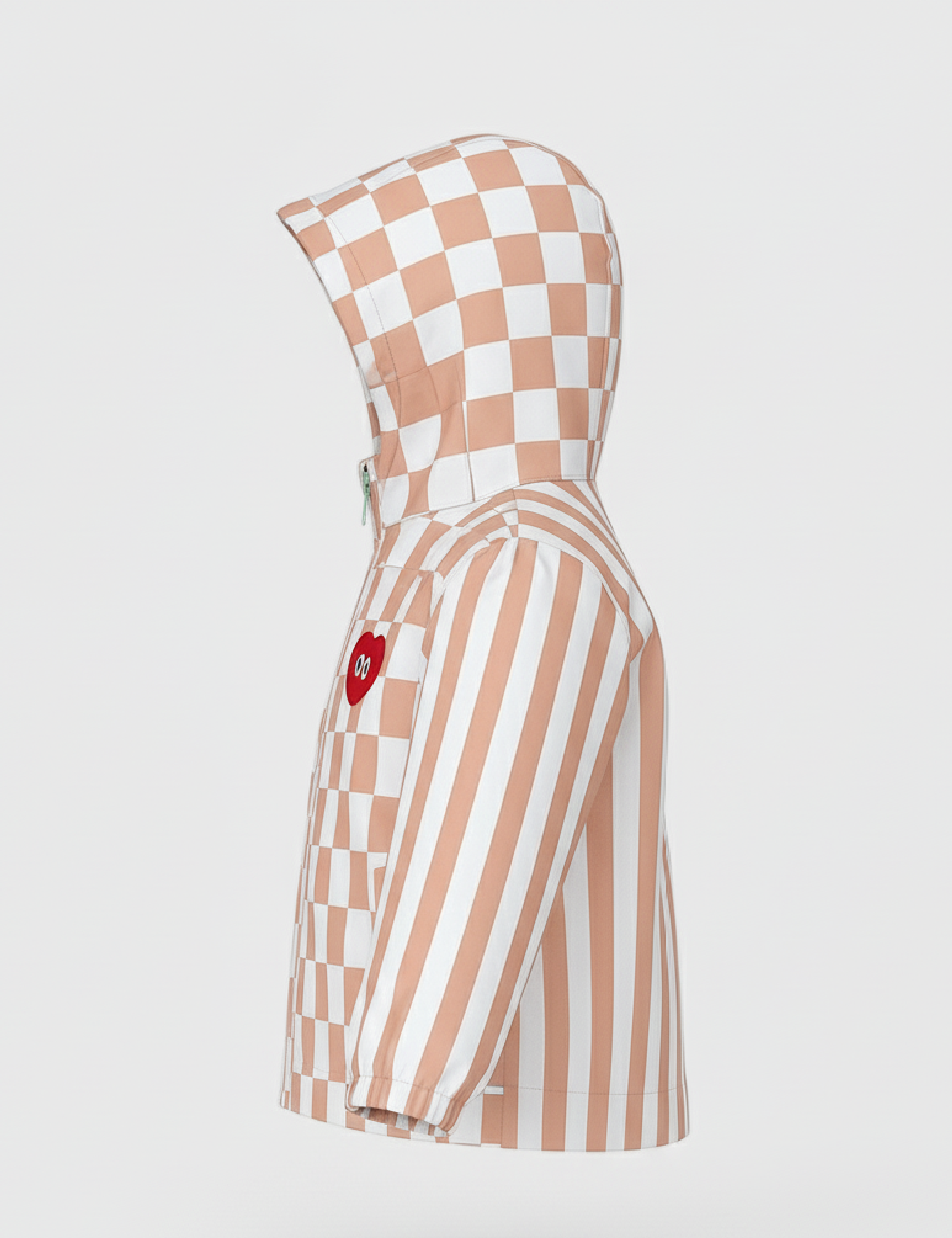 Chaqueta de Lluvia Café