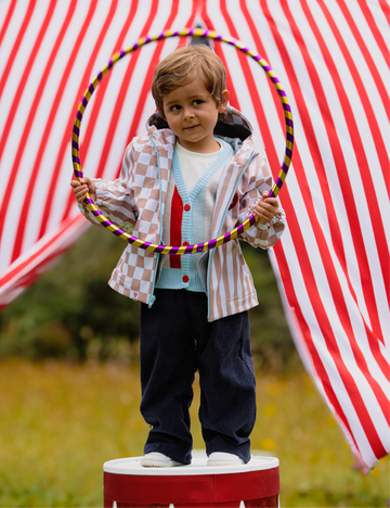 Chaqueta de Lluvia Café