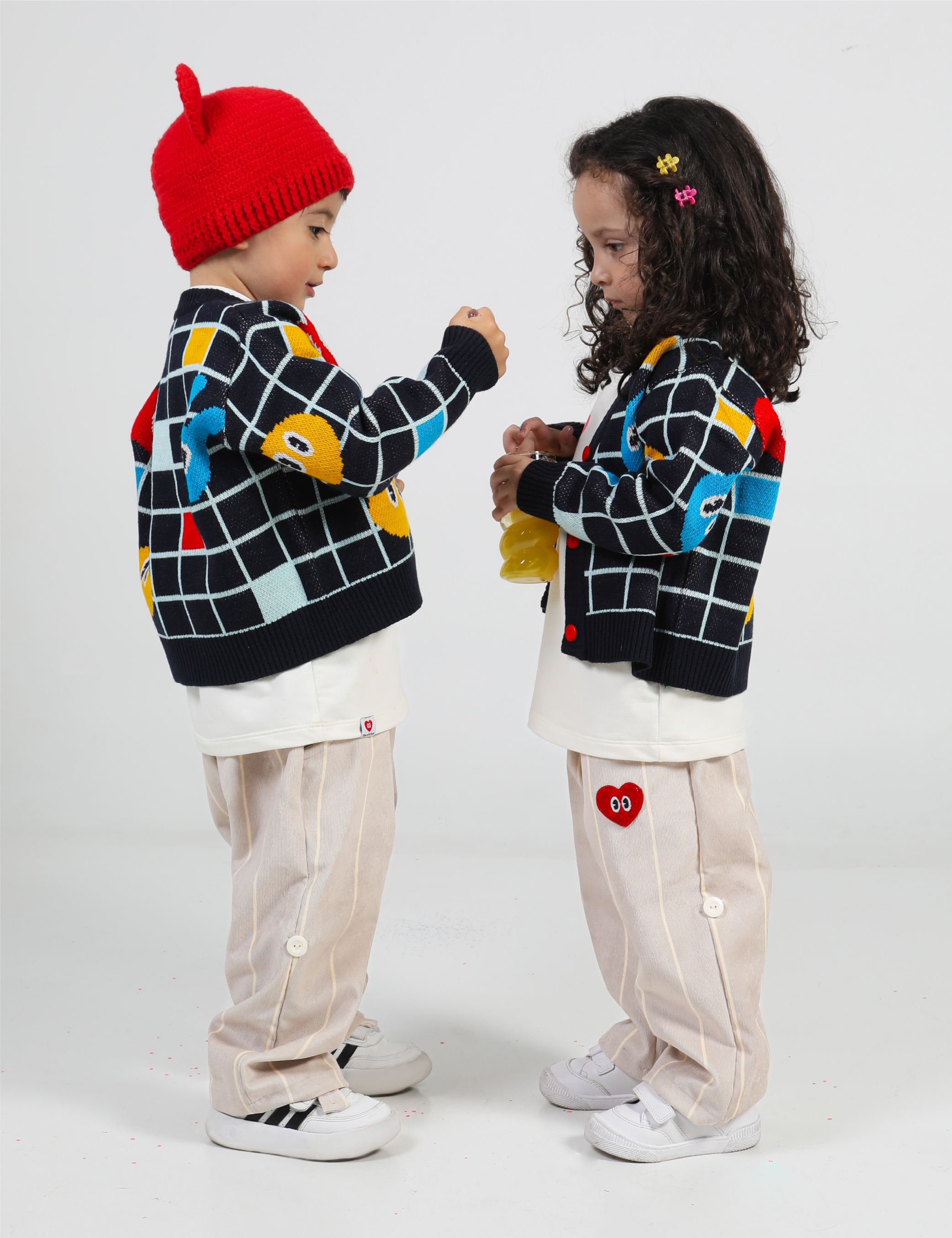 Cardigan Tejido Mini Lab