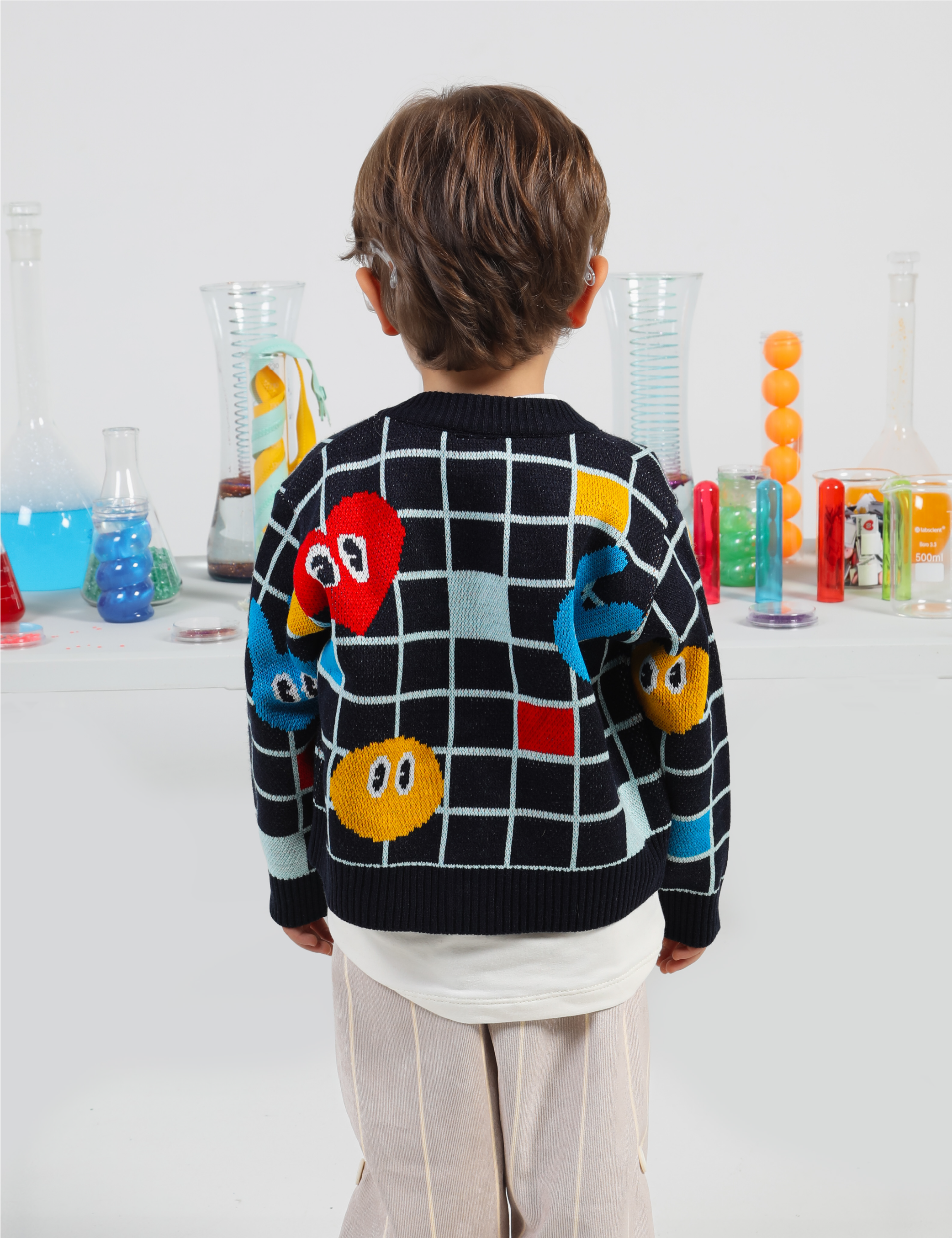 Cardigan Tejido Mini Lab
