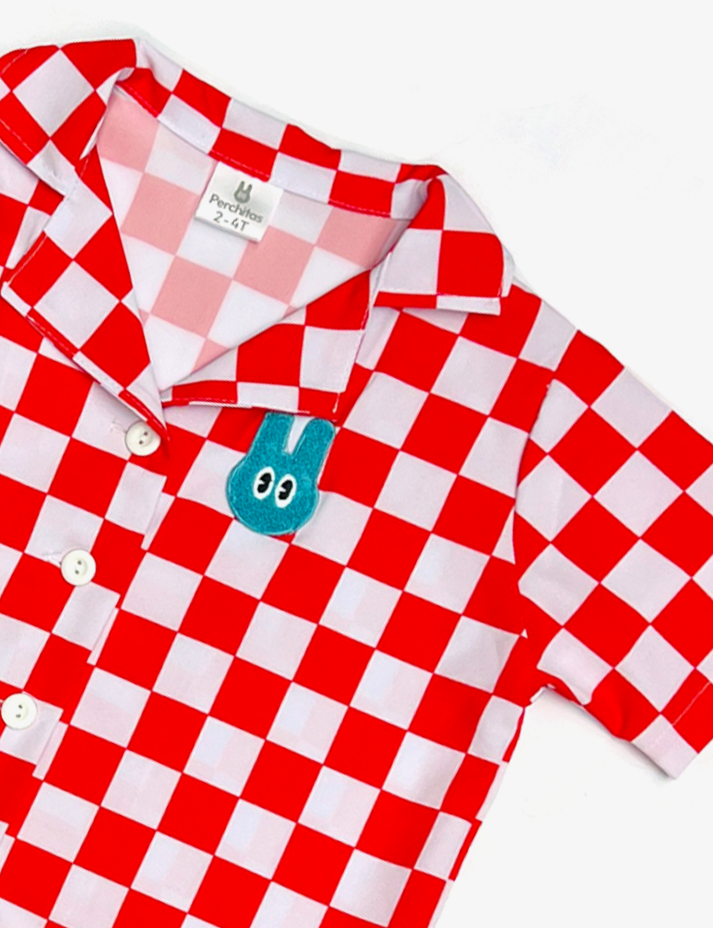 Camiseta Cuadrirabbit Roja