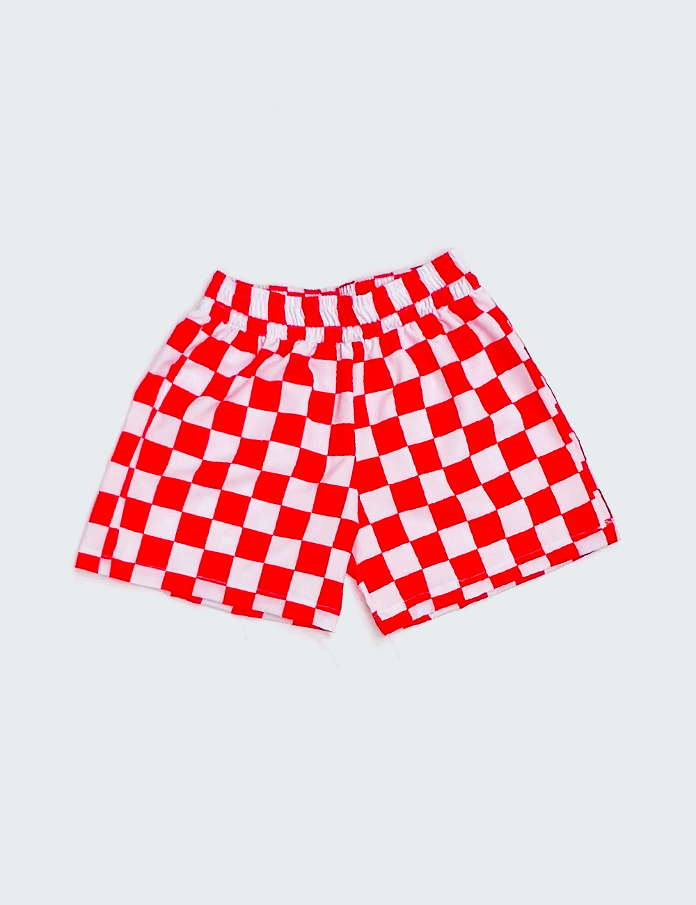 Short Cuadros Rojos