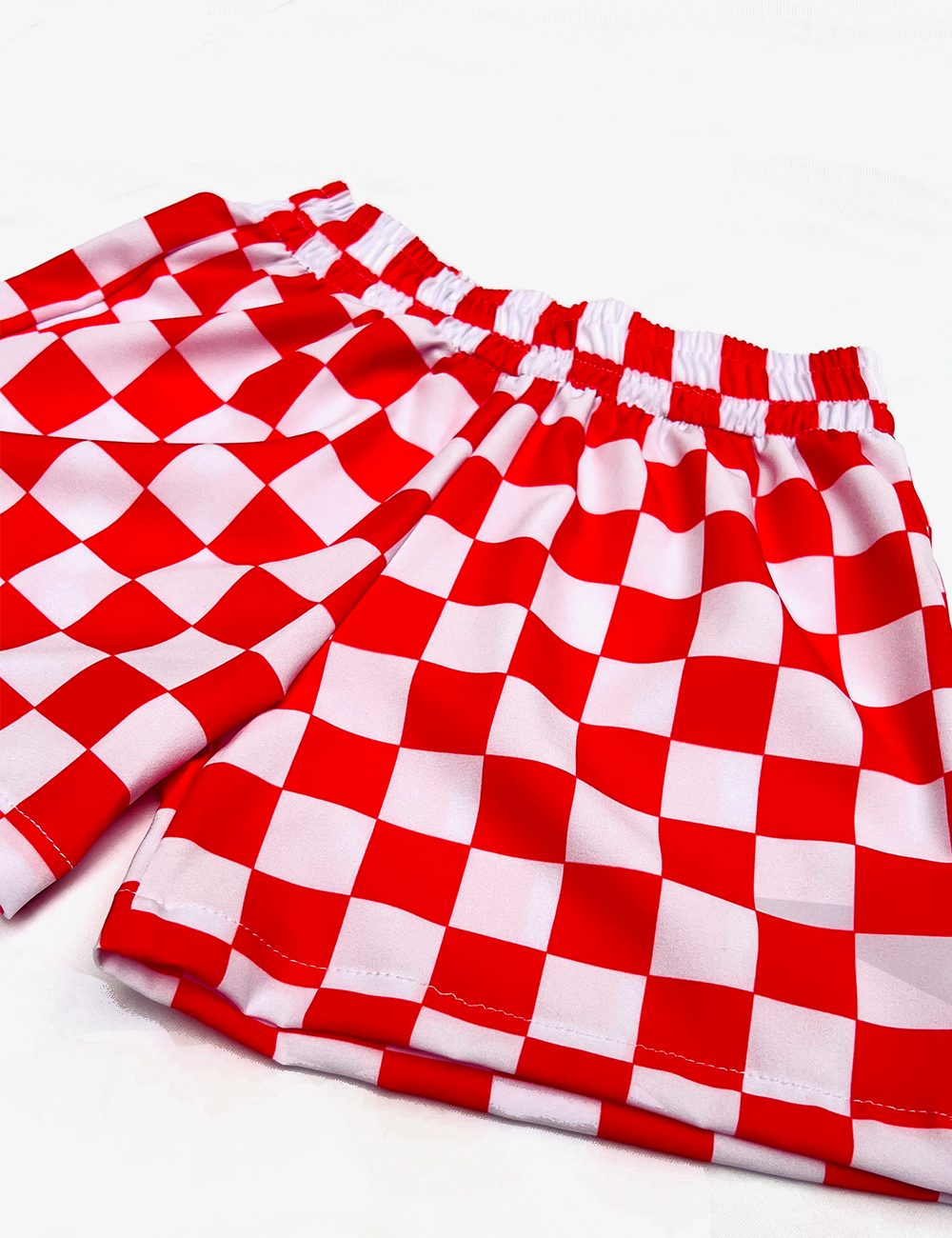 Short Cuadros Rojos